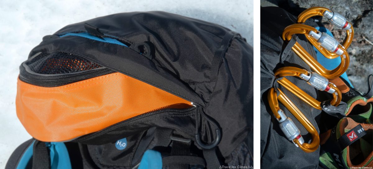 Capuchon Test sac à dos alpinisme ski de randonnée Osprey Mutant 38 backpack review