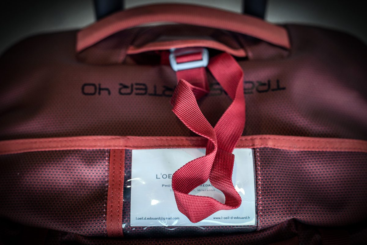 Test sac valise à roulettes Osprey Rolling Transporter 40 review ( rouge / red ) Duffel Travel Bag