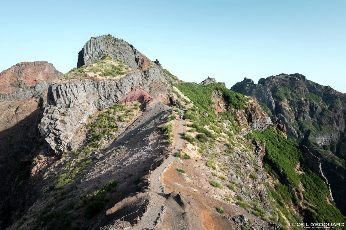 Randonnée Pico Ruivo Madère Tourisme Paysage Montagne Voyage Portugal - PR 1 Vereda do Areeiro Pico Ruivo Madeira Ilha - Visit Madeira Island Hiking Trail Nature Mountain Outdoor Mountains Landscape