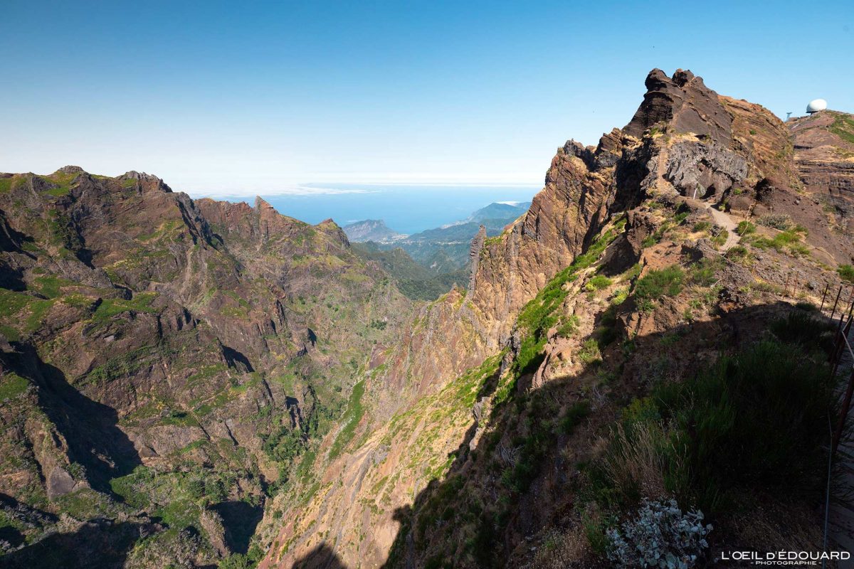 Randonnée Pico Ruivo Madère Tourisme Paysage Montagne Voyage Portugal - PR 1 Vereda do Areeiro Pico Ruivo Madeira Ilha - Visit Madeira Island Hiking Trail Nature Mountain Outdoor Mountains Landscape