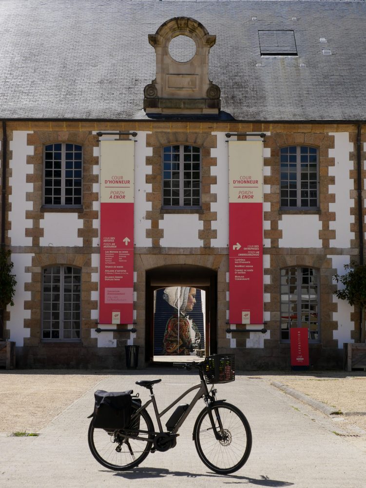 Bretagne à vélo, étape à Morlaix