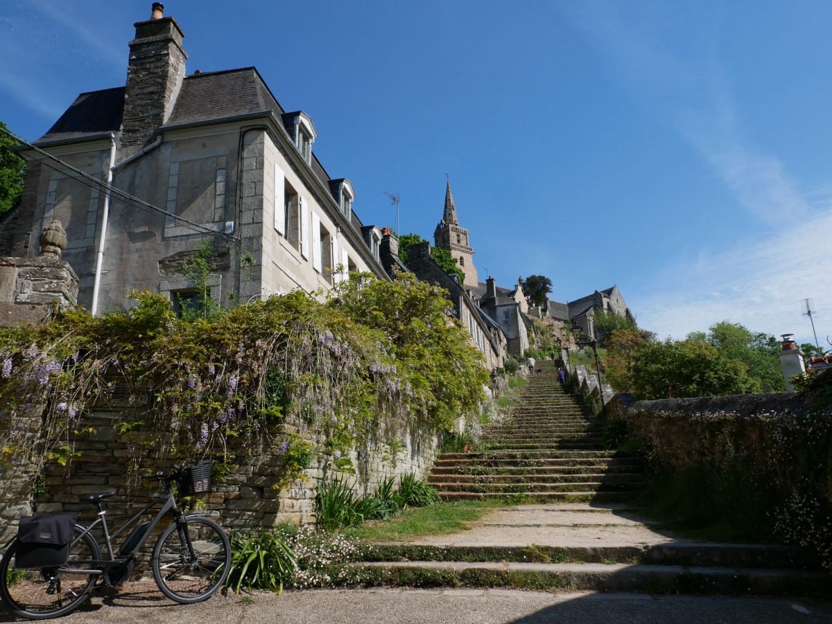 Etape à Lannion sur la Vélomaritime