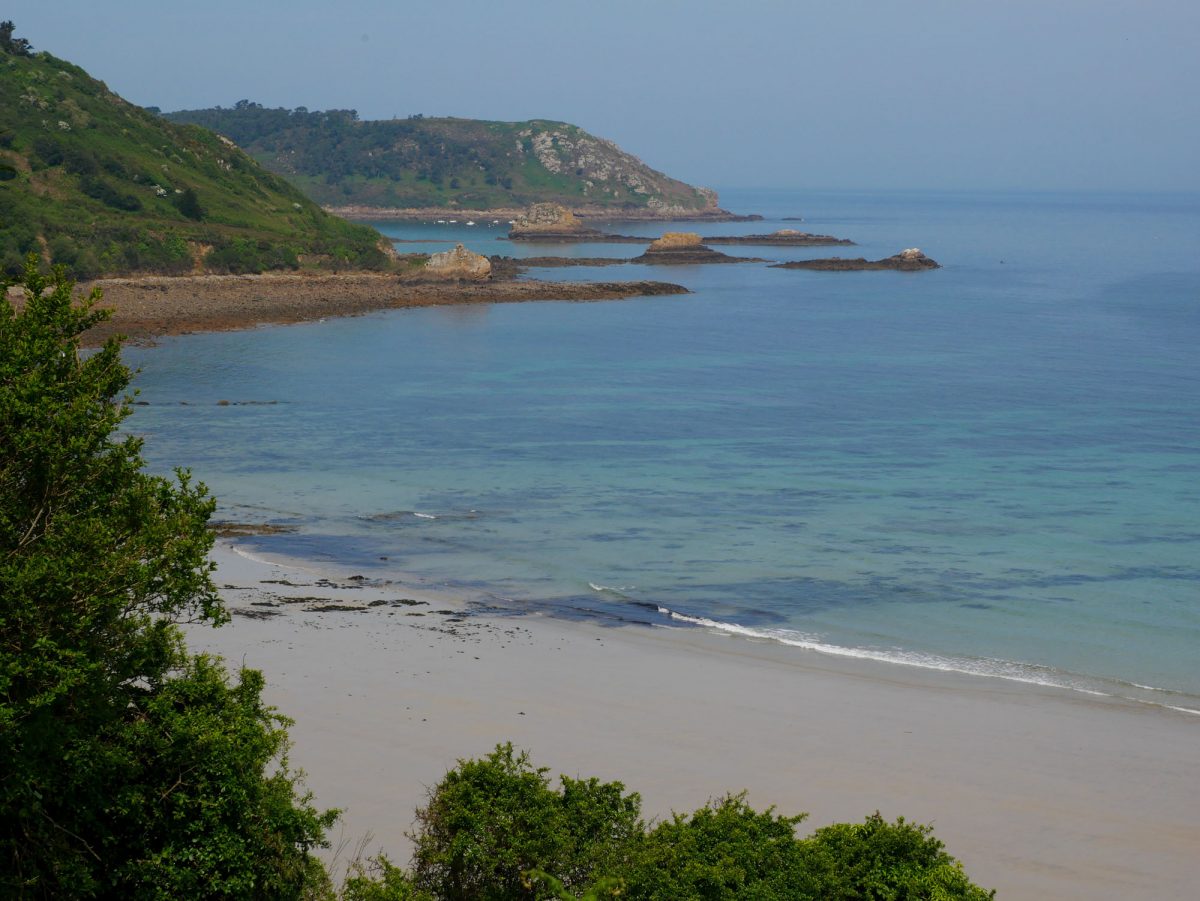 Paysage de la côte sauvage entre Plougasnou et Locquirec