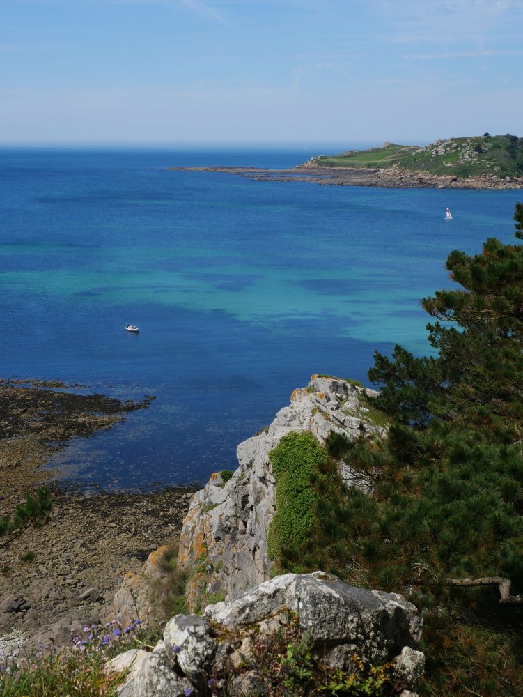 Vélomaritime, pause à la pointe de Bihit