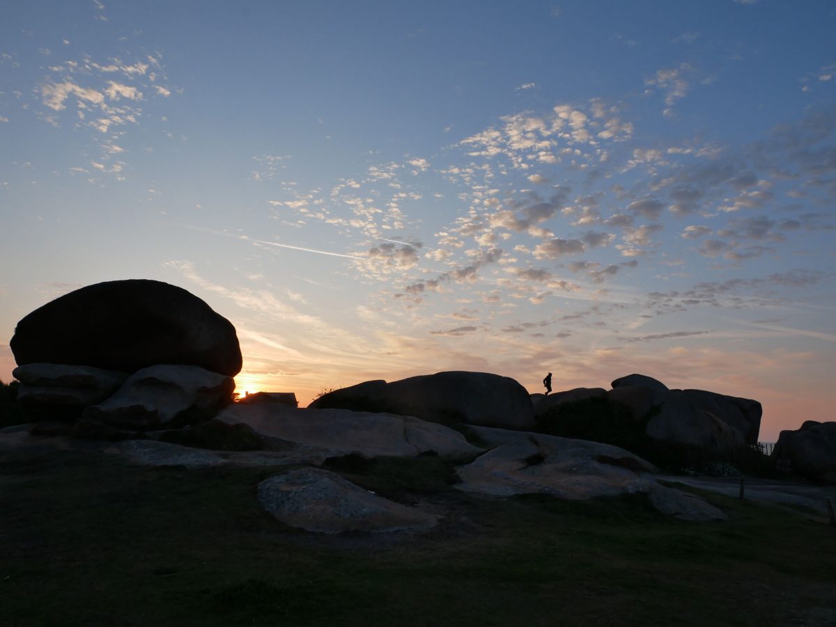 Amas rocheux, presqu'ile Renote, côte de Granit Rose