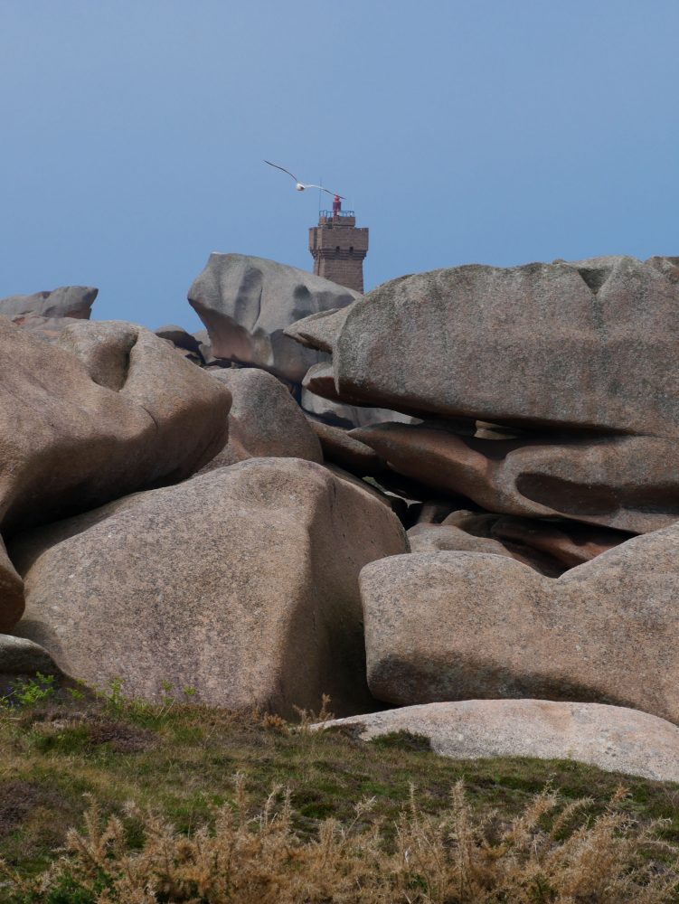 Bretagne à vélo, phare de Mean Ruz