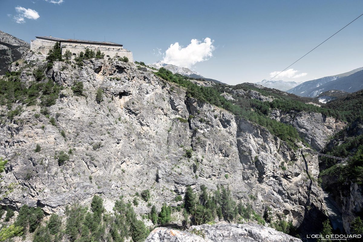 Gorges de l'Arc Barrière de l'Esseillon Fort Victor-Emmanuel Aussois Haute Maurienne Savoie Alpes France Paysage Montagne Outdoor Mountain Landscape