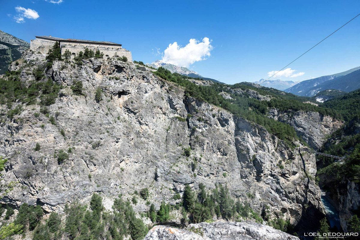 Gorges de l'Arc Barrière de l'Esseillon Fort Victor-Emmanuel Aussois Haute Maurienne Savoie Alpes France Paysage Montagne Outdoor Mountain Landscape