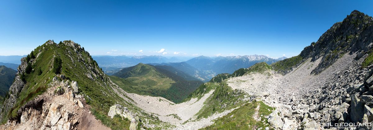 Randonnée Pointe de Rognier Belledonne Savoie Alpes France Paysage Montagne Nature Outdoor French Alps Mountain Landscape Hike Hiking Trail