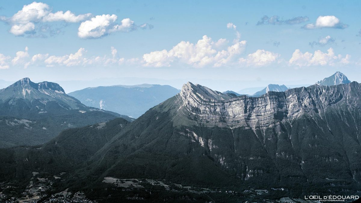 Arclusaz Massif des Bauges Savoie Alpes France Paysage Montagne Nature Outdoor French Alps Mountain Landscape Summit View