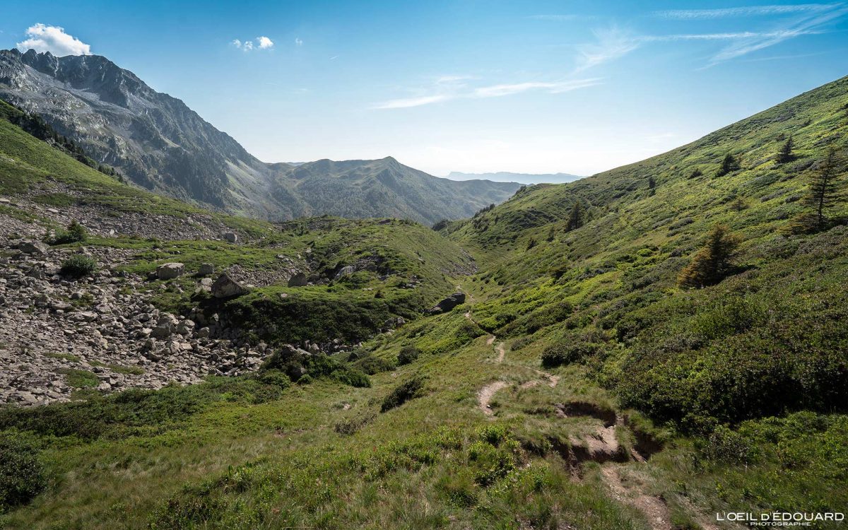 Col de la Perche Randonnée Pointe de Rognier Belledonne Savoie Alpes France Paysage Montagne Nature Outdoor French Alps Mountain Landscape Hike Hiking Trail