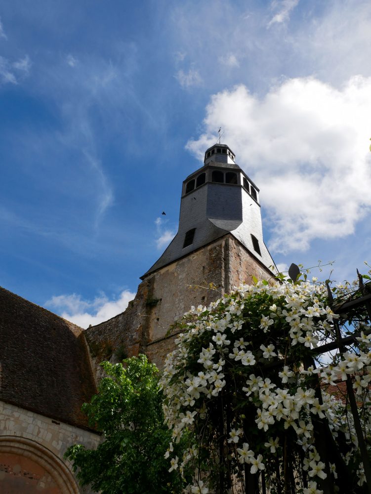 Clocher abbaye Thiron Gardais