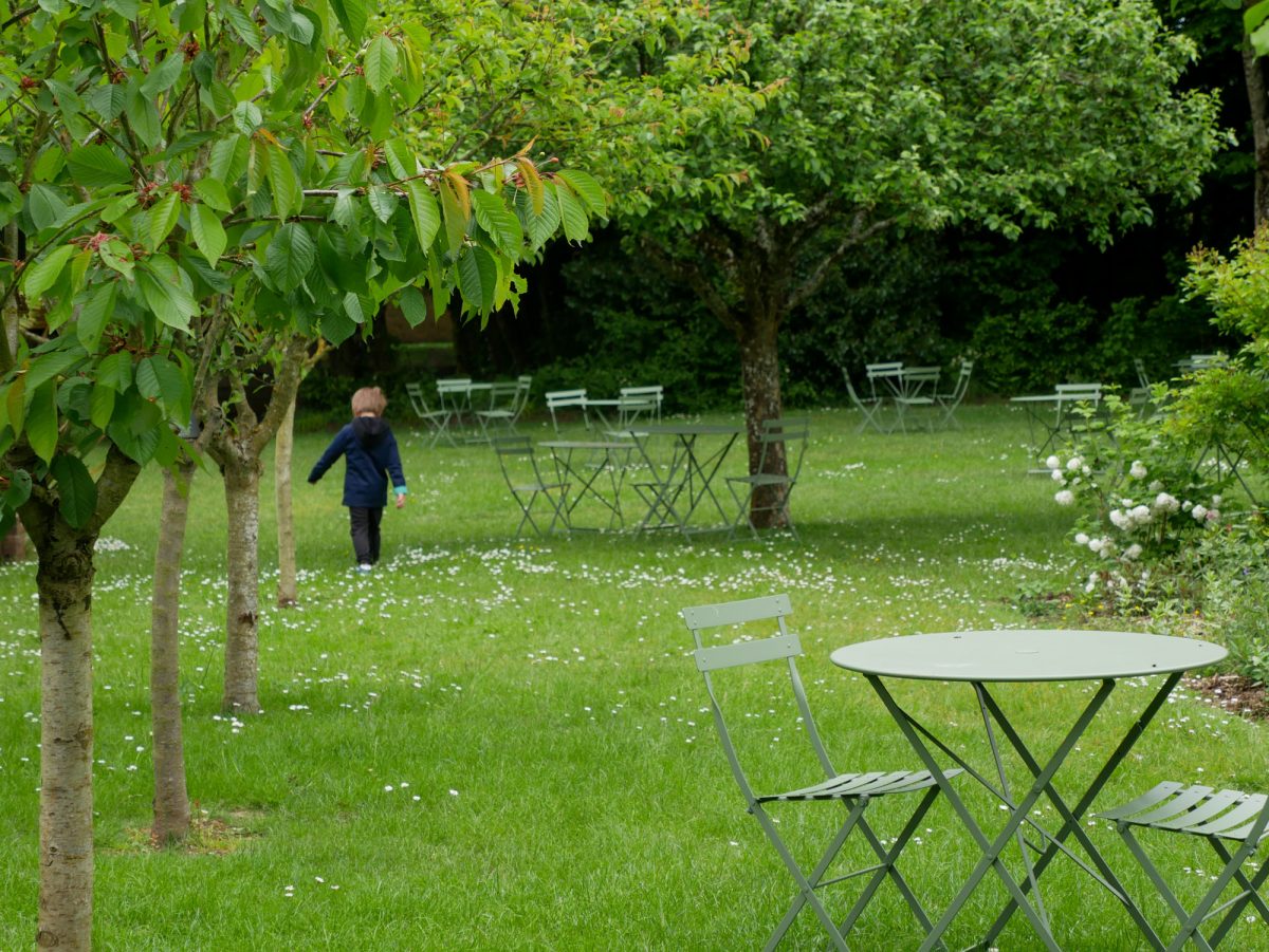 Jardin du College royal et militaire près de Chartres