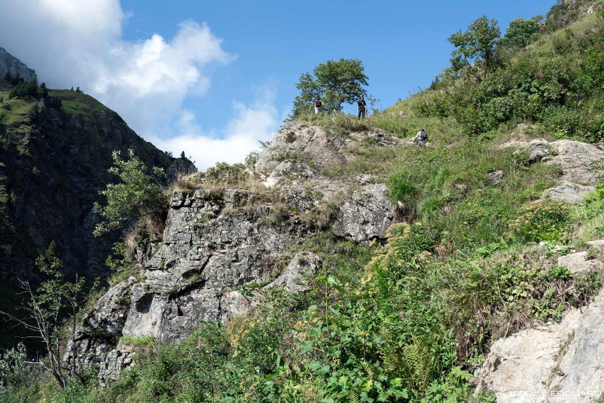 Sentier Randonnée Lac de Pormenaz par La Chorde Massif des Aiguilles Rouges Haute-Savoie Alpes France Paysage Montagne Nature Outdoor Hike French Alps Mountain Landscape Hiking Trail