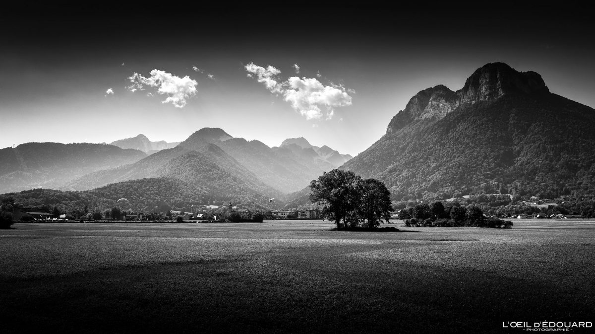 Doussard Haute-Savoie Visit France Tourisme Paysage Montagne Massif des Bauges Alpes Nature Outdoor French Alps Mountain Landscape