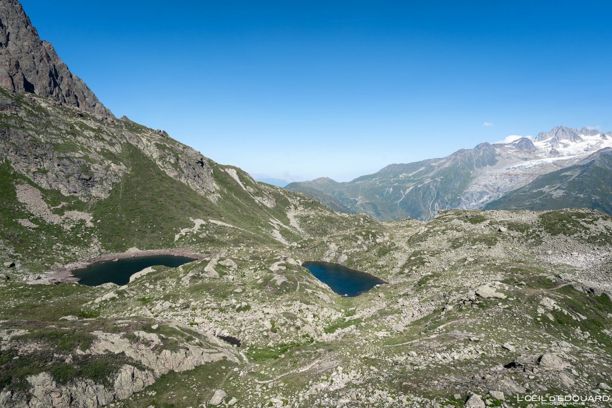 Lacs des Chéserys - Massif des Aiguilles Rouges Haute-Savoie Alpes France Paysage Randonnée Montagne Nature Outdoor Hike French Alps Mountain Landscape Hiking Trail
