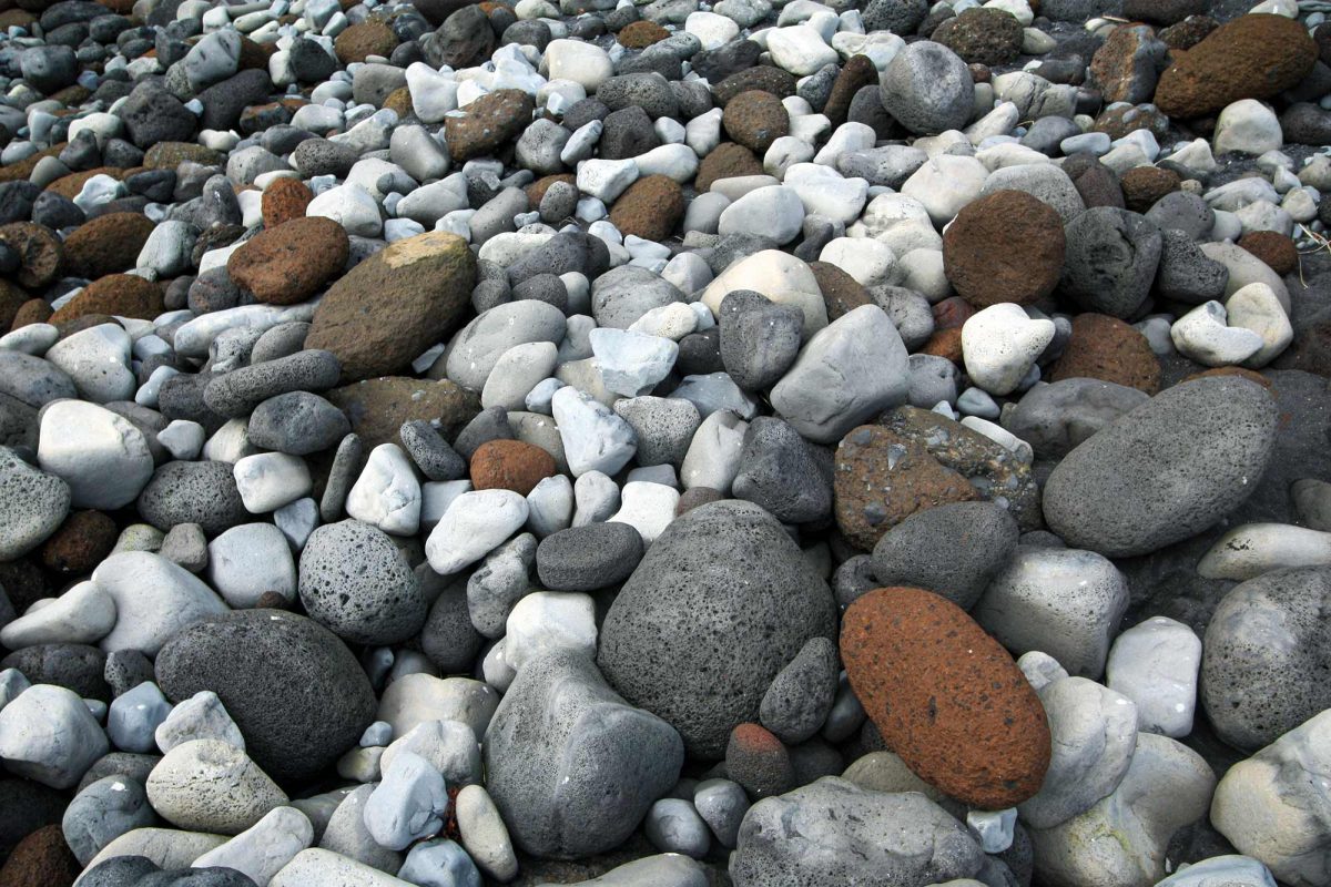 Cailloux Plage de VÍK í Mýrdal Islande Pierres Galets Mer Ocean Atlantique Nature Iceland Sea Atlantic Ocean Stones Icelandic Ísland