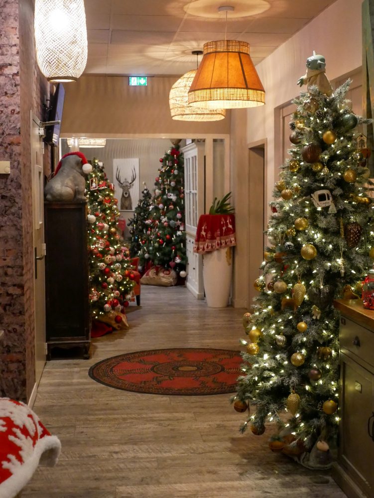 Que faire a Mulhouse, une nuit dans un hotel avec déco de Noel