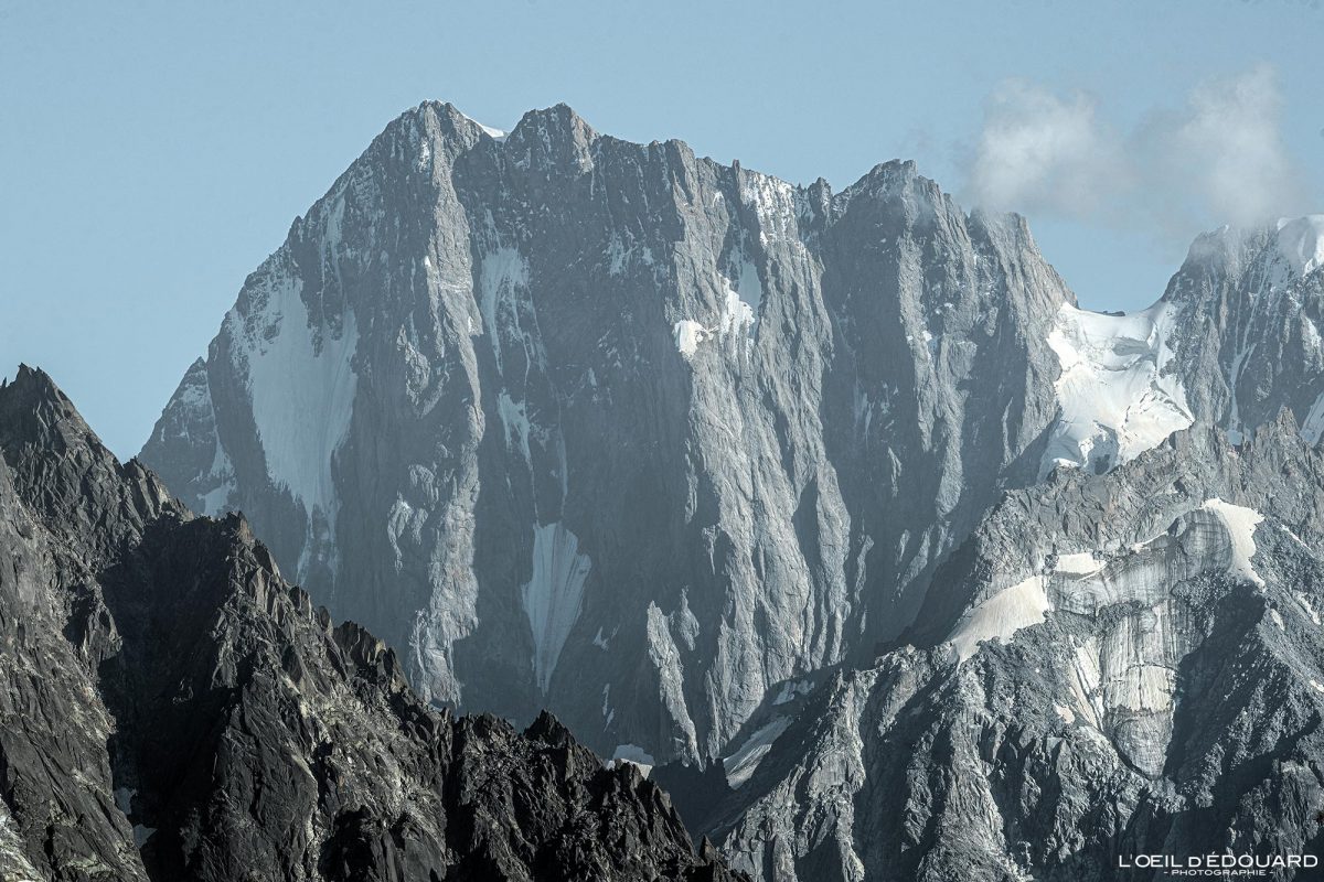 Les Grandes Jorasses Massif du Mont-Blanc Haute-Savoie Alpes France Paysage Montagne Nature Outdoor French Alps Mountain Landscape