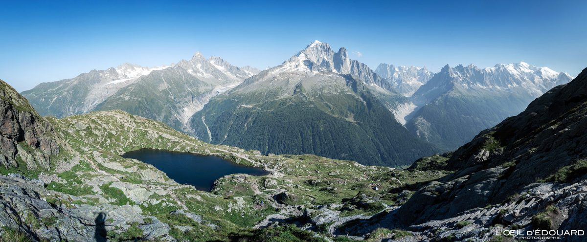 Lacs des Chéserys - Randonnée Lac Blanc Massif des Aiguilles Rouges Haute-Savoie Alpes France Paysage Montagne Nature Outdoor Hike French Alps Mountain Landscape Hiking Trail