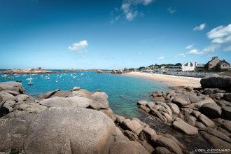 Visiter Trégastel Plage de Coz-Pors Côtes-d'Armor Bretagne Paysage Visit France Tourisme Vacances - Holidays Travel French Brittany Sea Ocean Beach Landscape